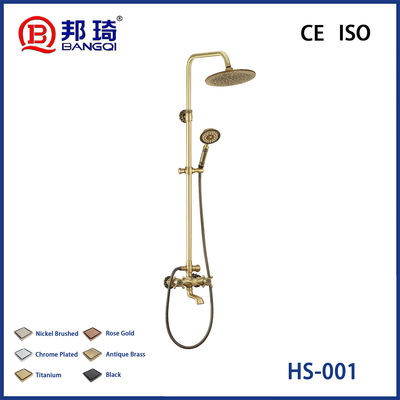 Buon prezzo HS-001 Testa di doccia semplice in ottone in linea