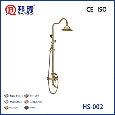 Buon prezzo HS-002 Testa di doccia semplice in ottone in linea