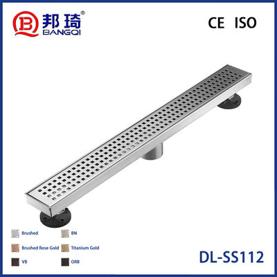 Buon prezzo DL-SS112 Drenaggio da pavimento in acciaio inossidabile americano in linea