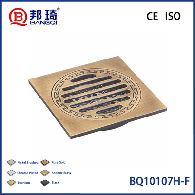 Buon prezzo BQ10107H-F Brass Floor Drain in linea