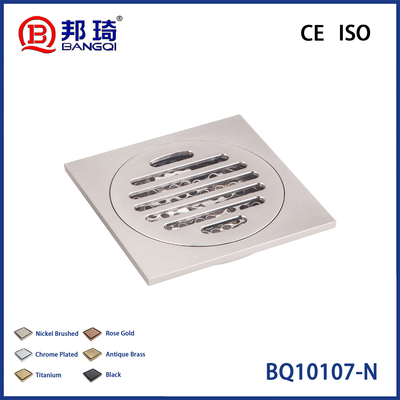 Buon prezzo BQ10107-N Brass Floor Drain in linea
