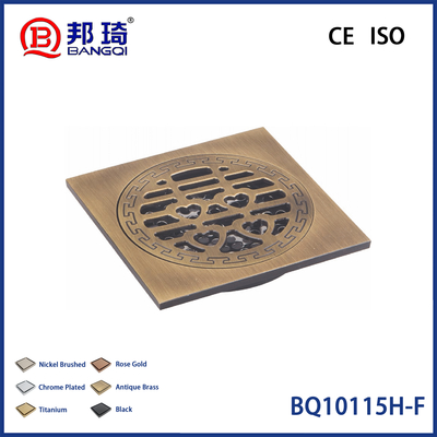 Buon prezzo BQ10115H-F Brass Floor Drain in linea